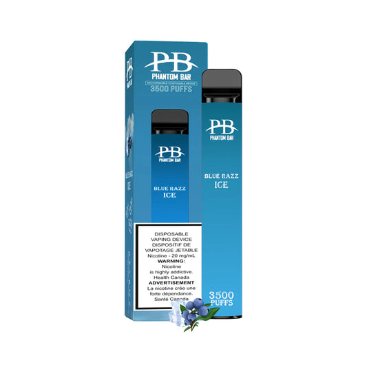 Phantom Bar 3500 Disposable - Blue Razz