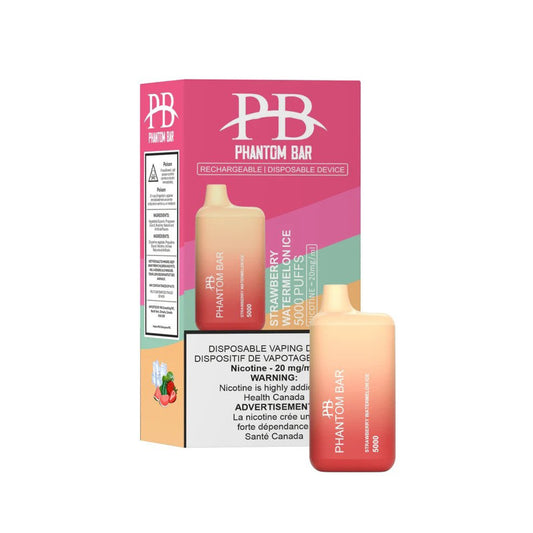 Phantom Bar 5000 Disposable - Strawberry Watermelon Ice