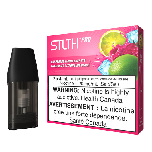 STLTH Pod Pro Packs - Raspberry Lemon Lime Ice