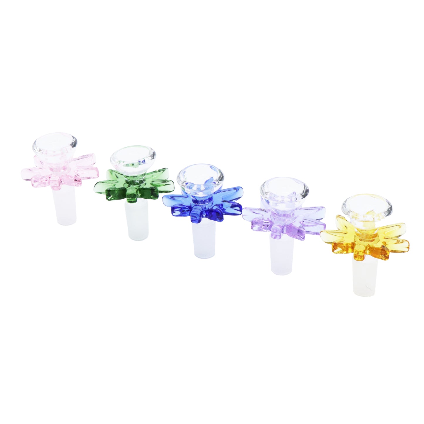 Bol de cannabis de couleur de 14 mm