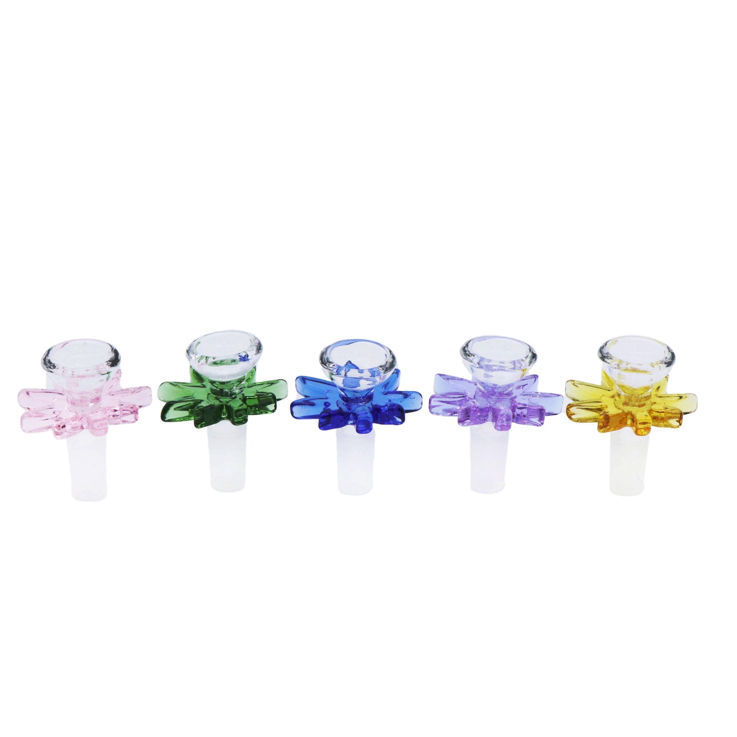 Bol de cannabis de couleur de 14 mm