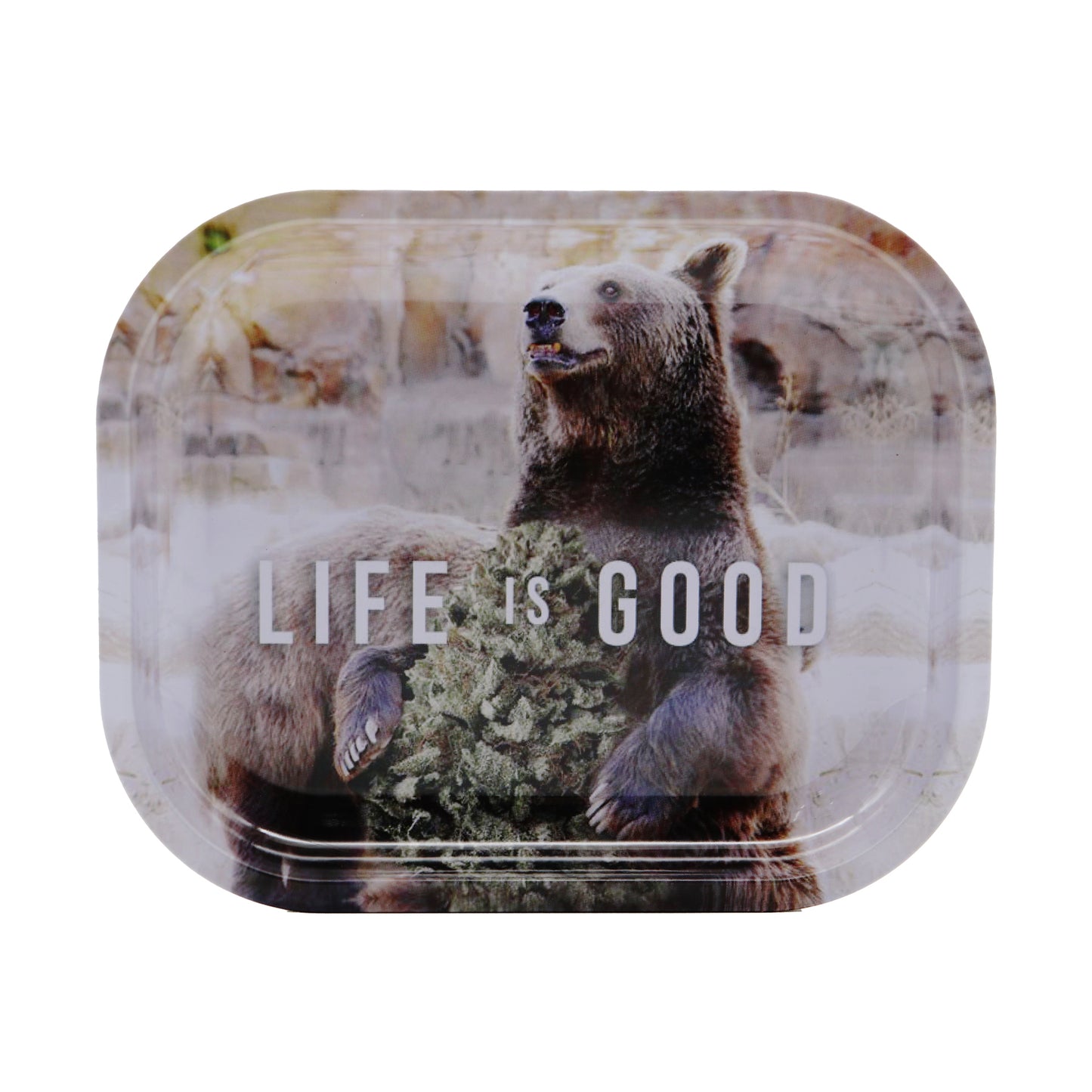 Metal Rolling Tray - GOOD LIFE - MINI - Infyniti Scales