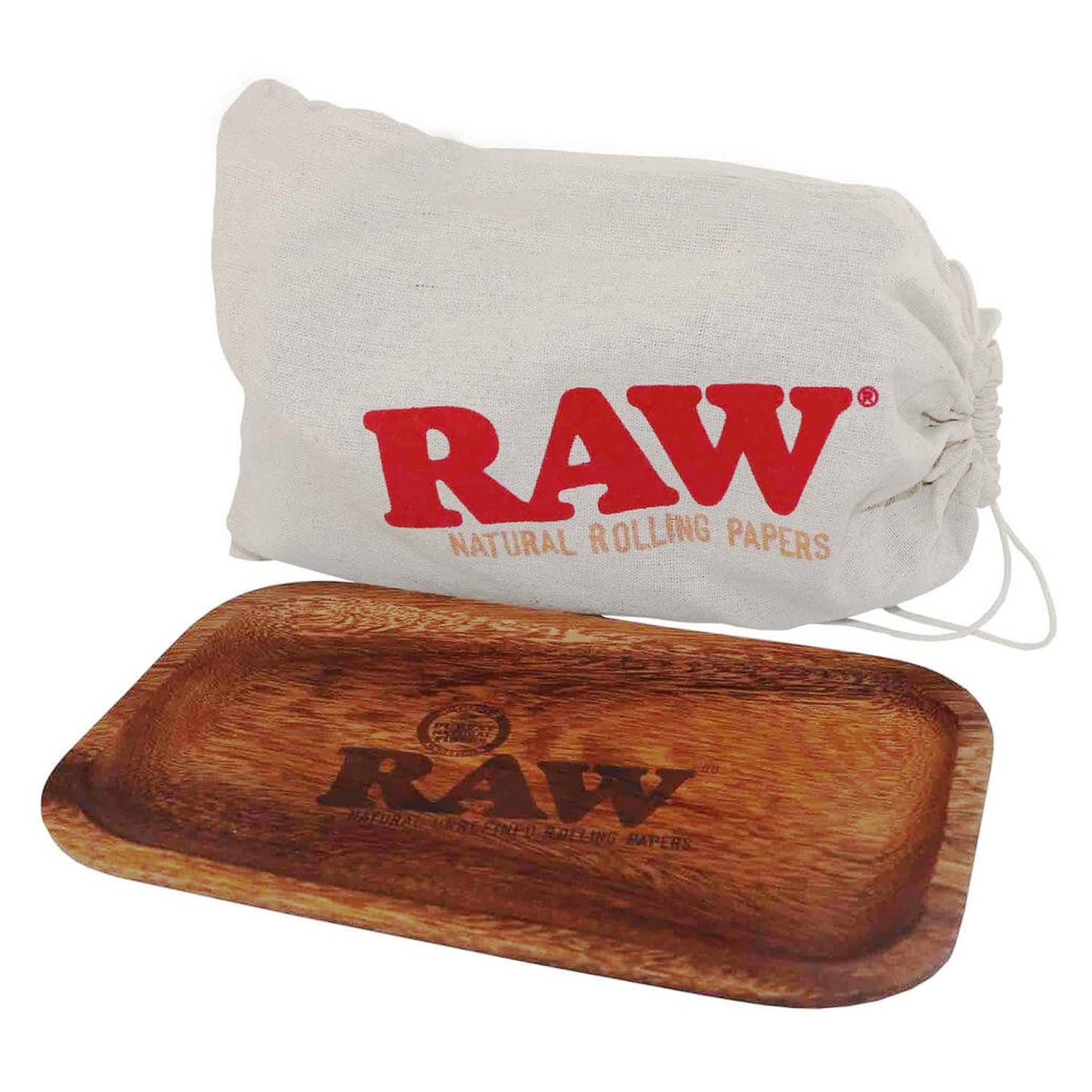 Raw Wooden Bamboo Rolling Tray - Infyniti Scales