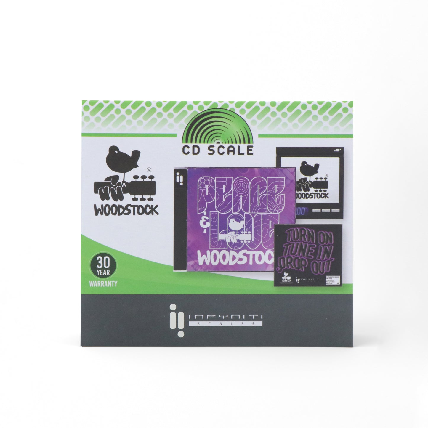 Woodstock CD, Licensed Digital Pocket Scale, 500gx 0.1g
