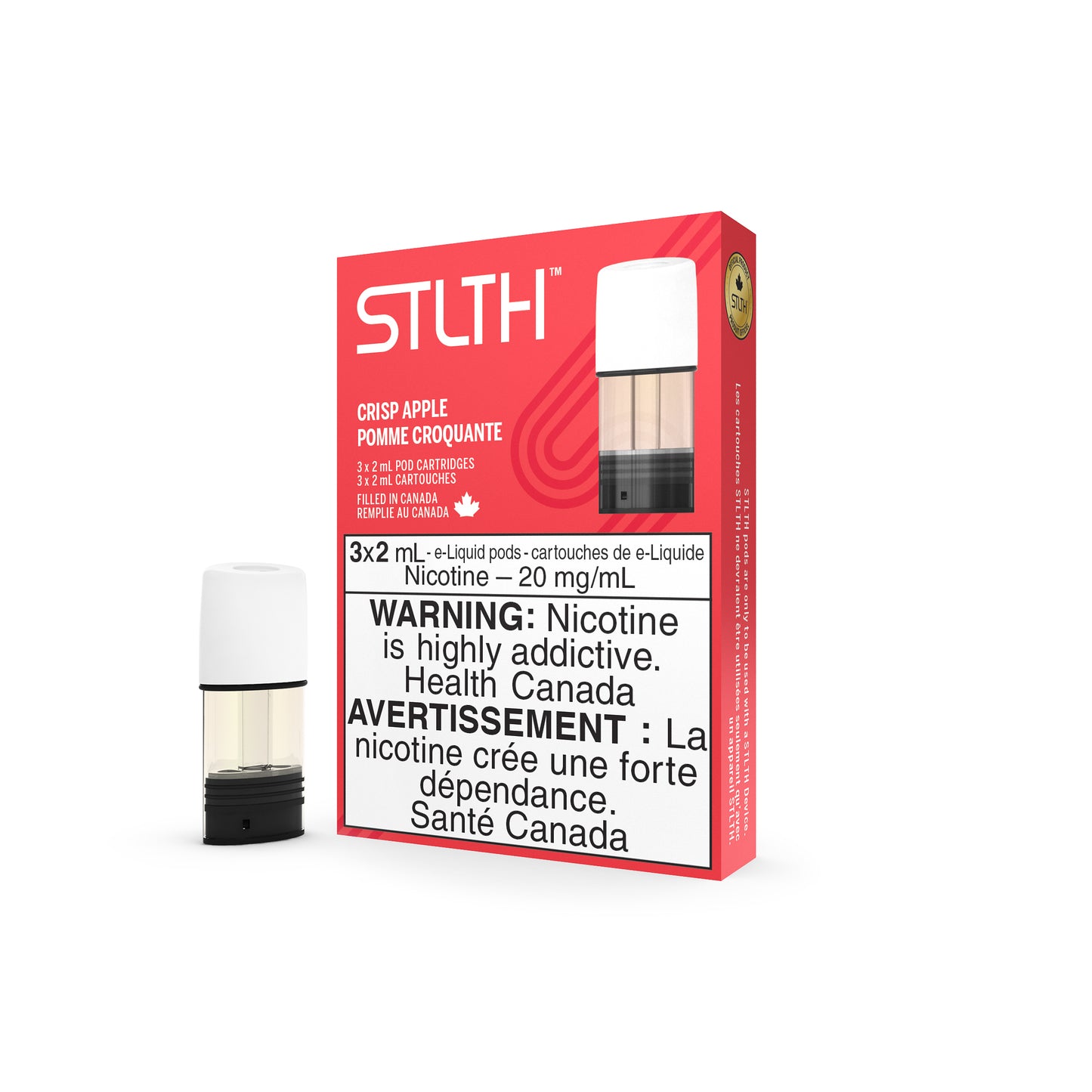 Packs de dosettes STLTH - Pomme croustillante