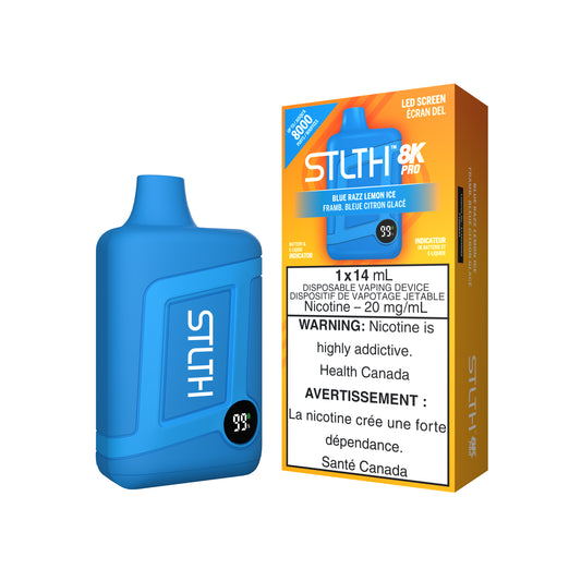 STLTH Disposable 8K - Blue Razz Lemon Ice