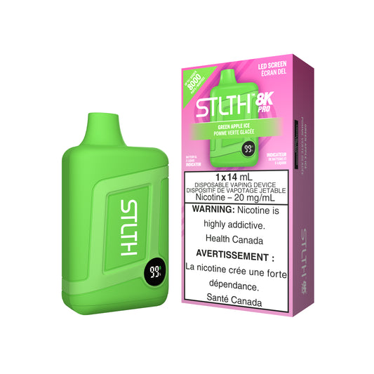 STLTH Disposable 8K - Green Apple Ice