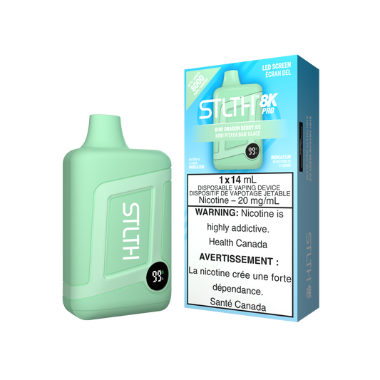 STLTH Disposable 8K - Kiwi Dragon Berry Ice