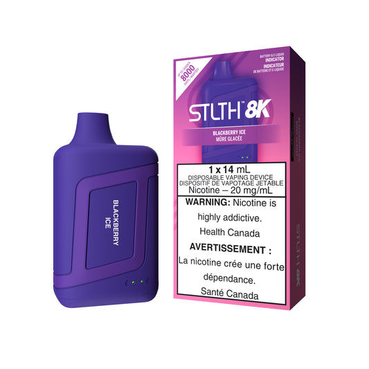 STLTH 8K Disposables - Blackberry Ice