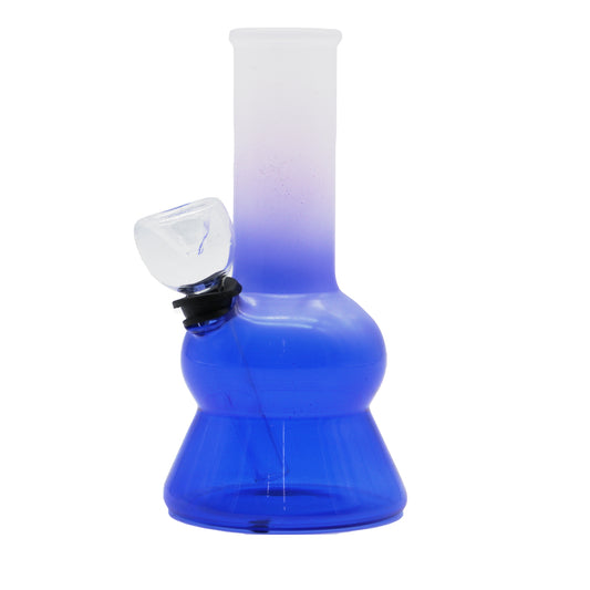 5" Frosted Mini Water Pipe Triangle Base