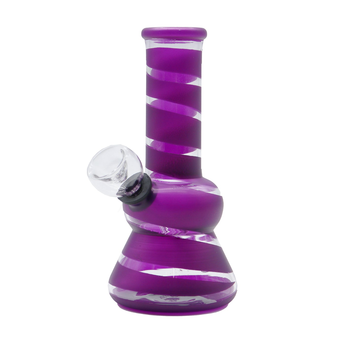 6" Bubble Stripe Water Pipe Diamond Base
