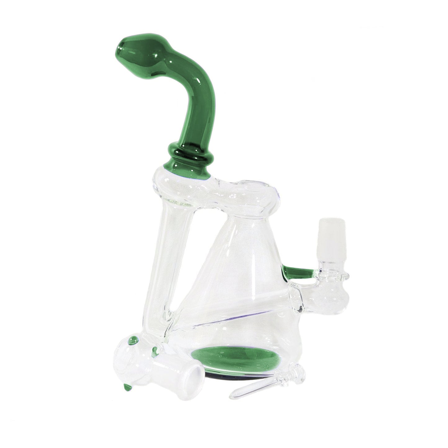 Plate-forme pétrolière de recyclage de verre de 10 pouces ***
