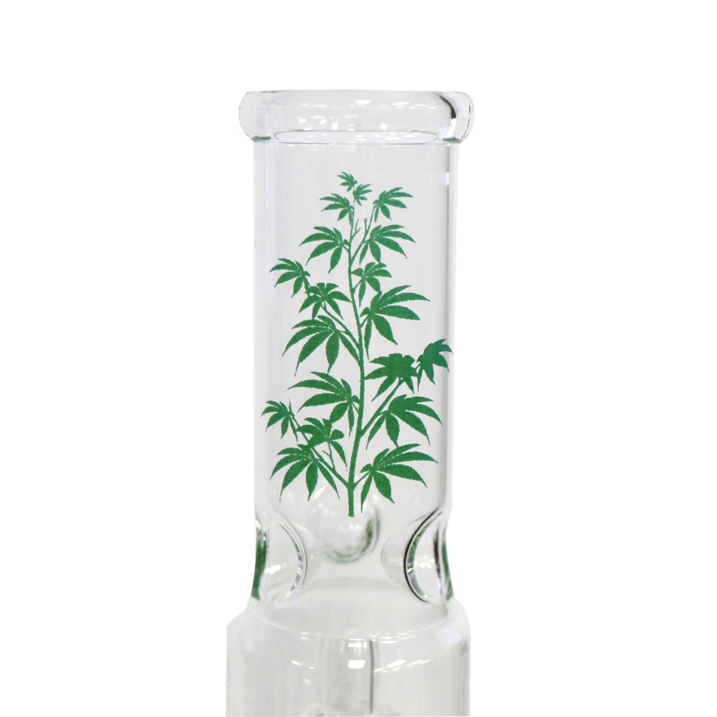 12" Graphic Water Pipe, with Beaker Base