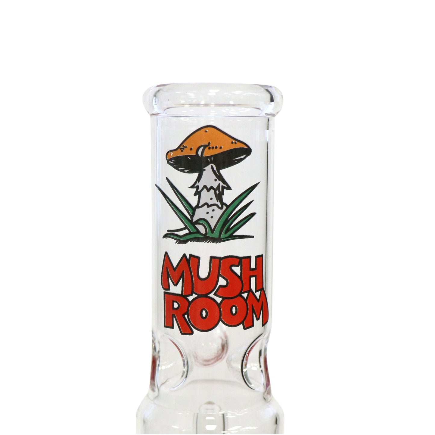 12" Graphic Water Pipe, with Beaker Base