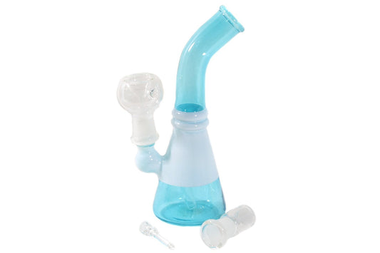 GP1325: GLASS PIPE: 7" GLASS OIL PIPE, DUAL FUNCTION - Infyniti Scales