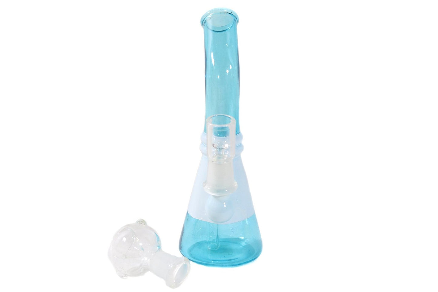 GP1325: GLASS PIPE: 7" GLASS OIL PIPE, DUAL FUNCTION - Infyniti Scales