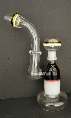 8" Glass Bubbler Oil Rig ***