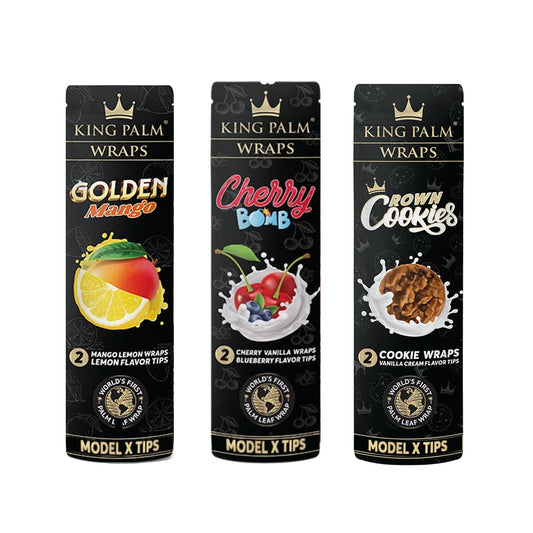 King Palm Wraps - Embouts de filtre infusés de terpènes
