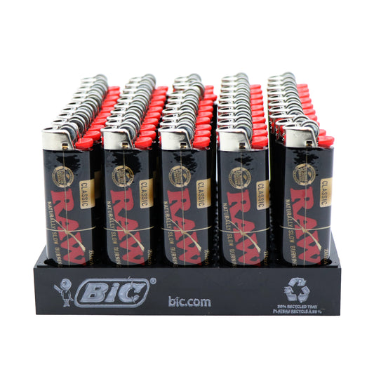 BIC Lighter - Raw Black