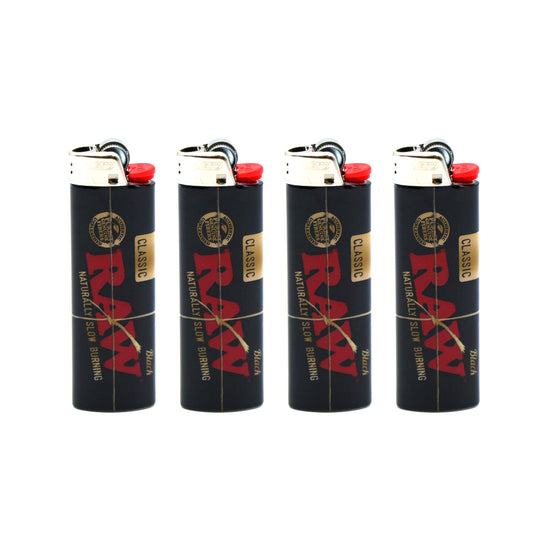 BIC Lighter - Raw Black
