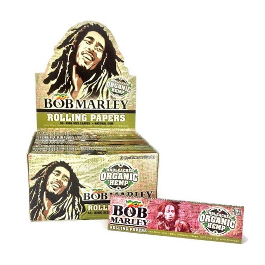 Papiers à cigarettes biologiques Bob Marley