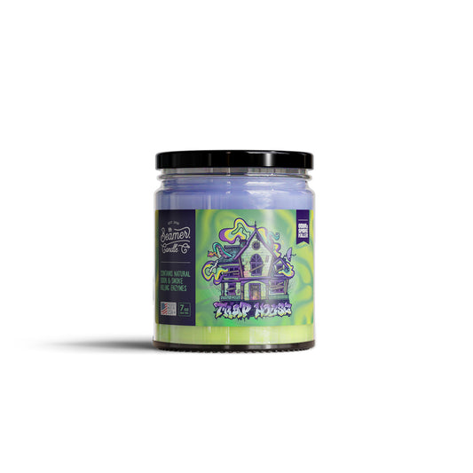 Beamer Candle Co. 7oz & 12oz Glass Mason Jar - Trap House