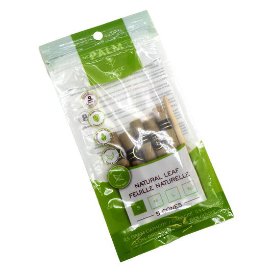 ***Choice Leaf Pre-Rolled Palm Leaf Cone Wraps