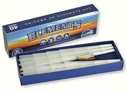 Elements Ultra Thin Pre-Rolled Cones - Infyniti Scales