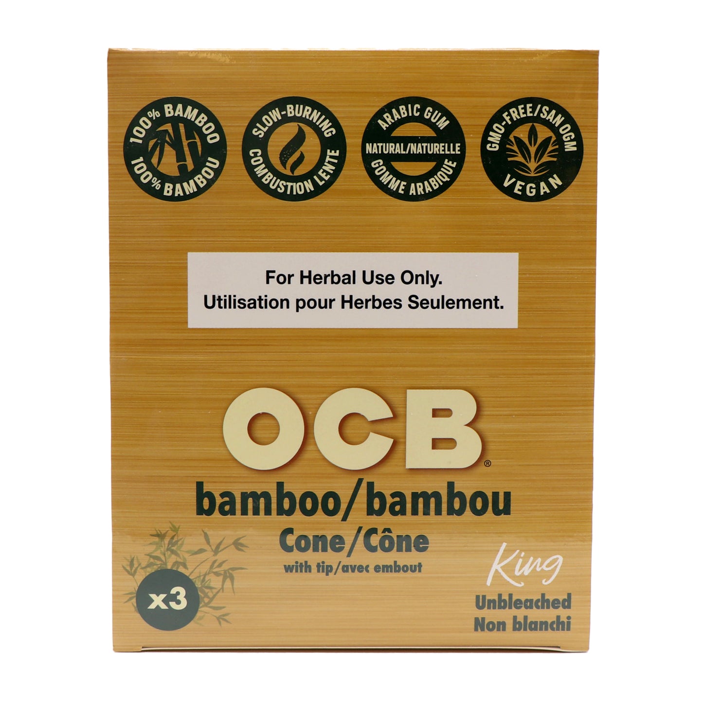 OCB KS Bamboo cones 3/pk - Infyniti Scales