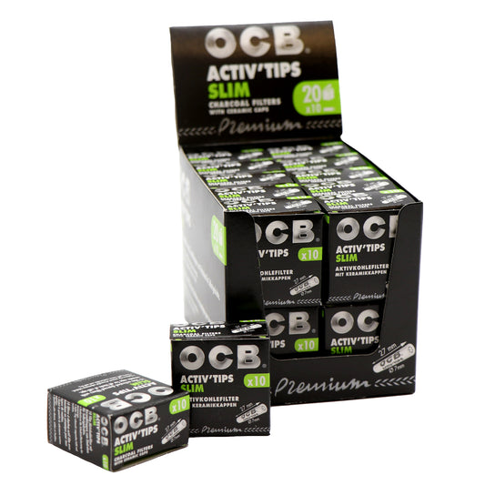 Embouts de charbon OCB Active-Slim