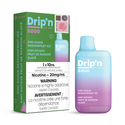 Drip'n By Envi - Glace Kiwi Goyave Fruit de la Passion