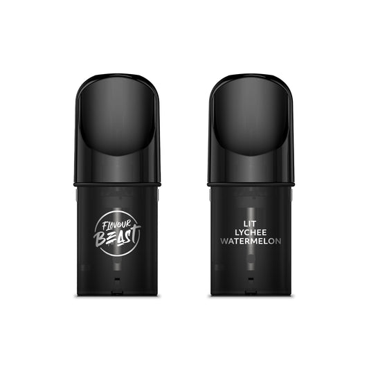 Flavour Beast Pod Packs - Lit Lychee Watermelon Iced