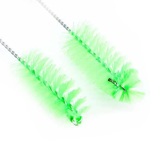 8" Green Water Pipe Brush
