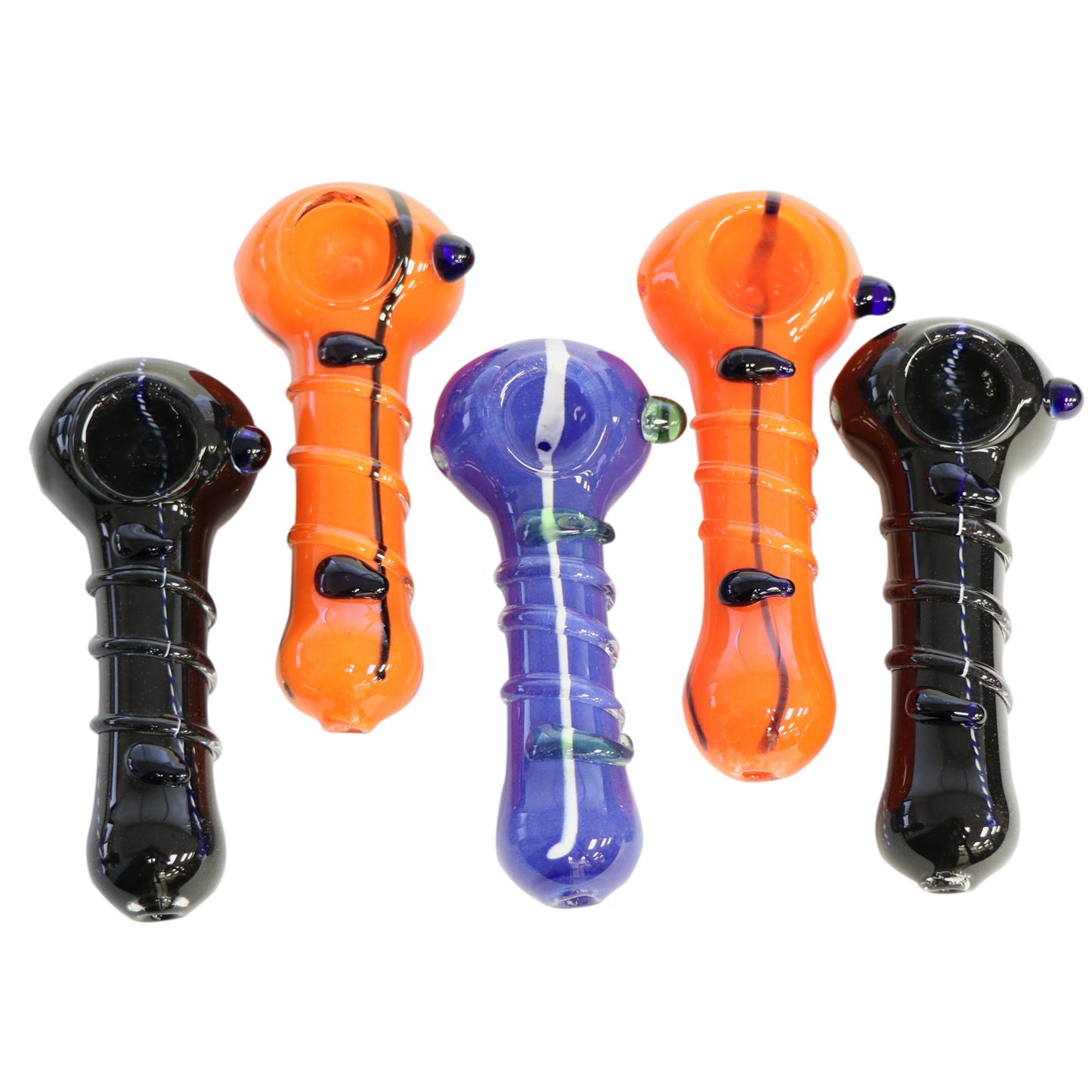 ***Glass Spoon Pipe Assortments