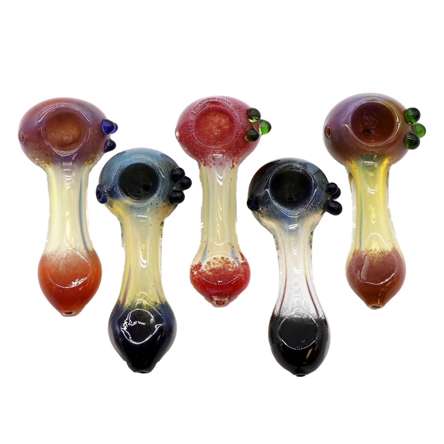 ***Glass Spoon Pipe Assortments