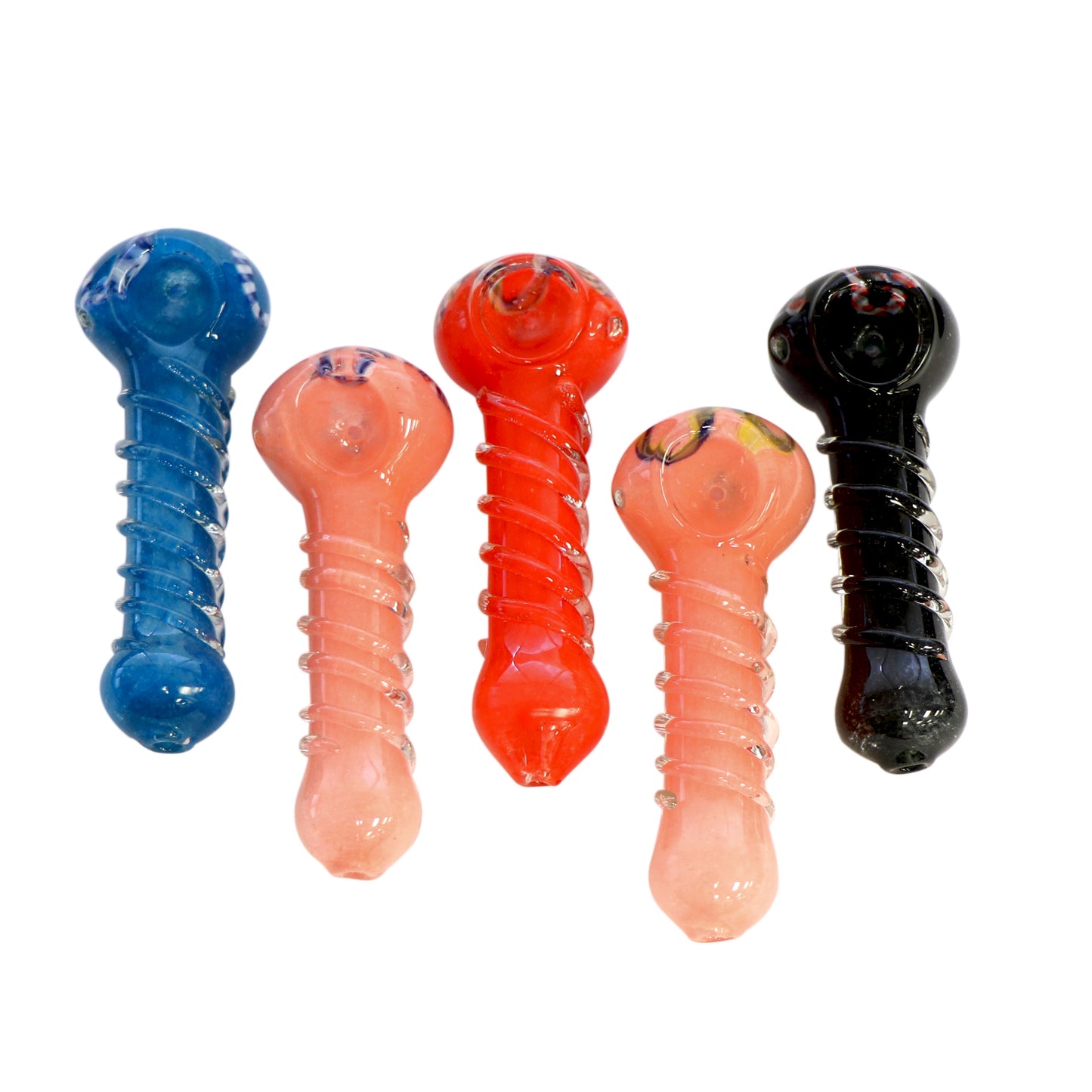 ***Glass Spoon Pipe Assortments