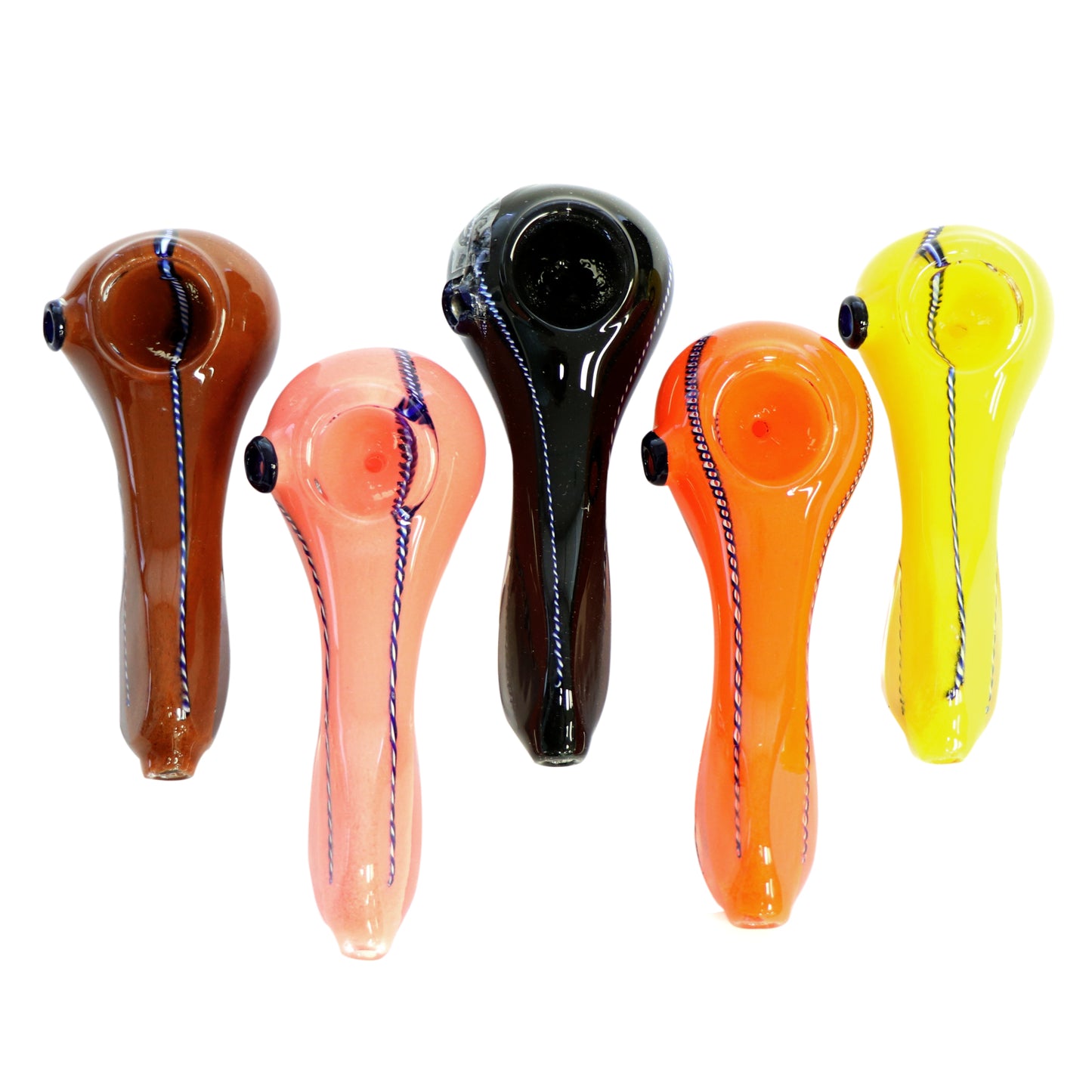 ***Glass Spoon Pipe Assortments