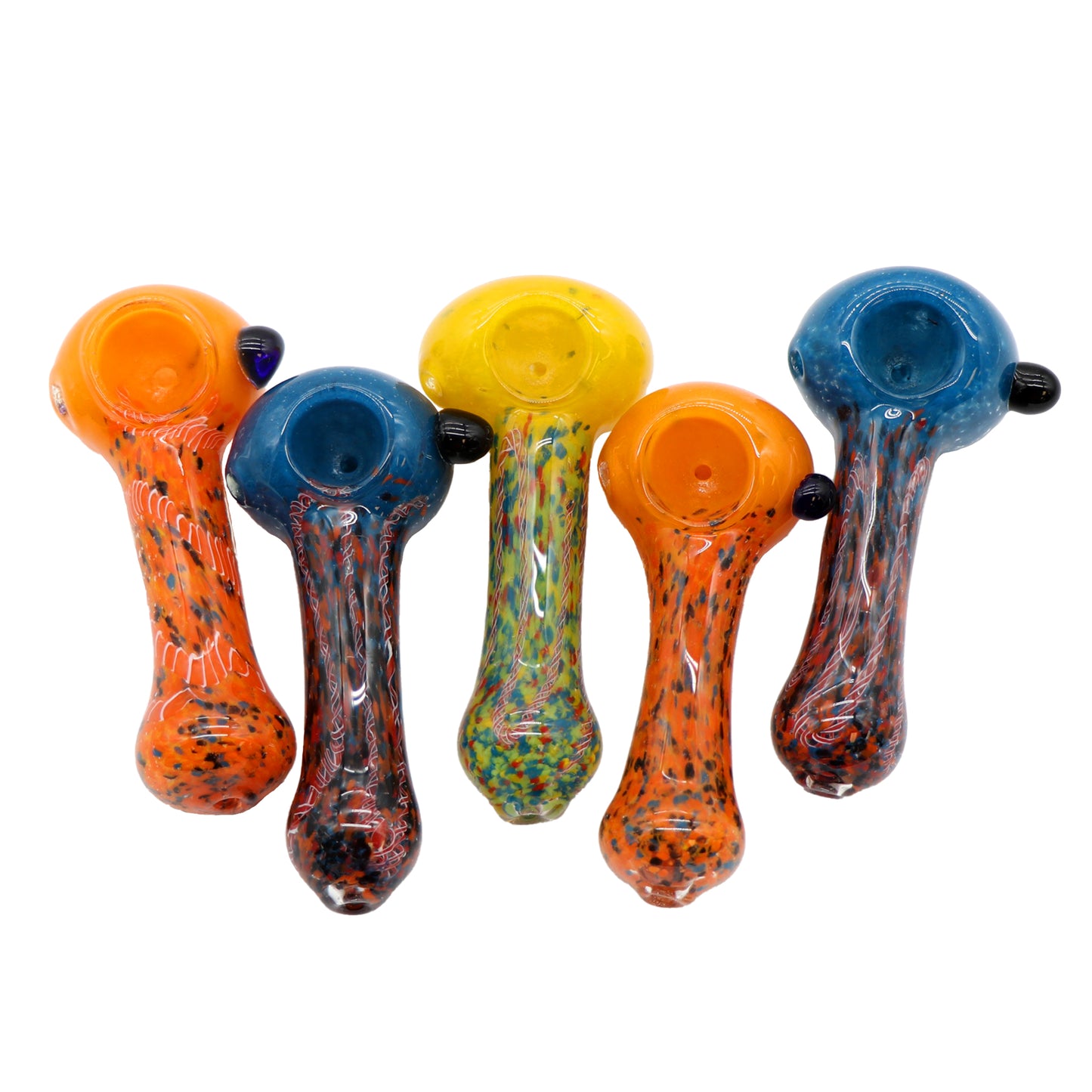 ***Glass Spoon Pipe Assortments