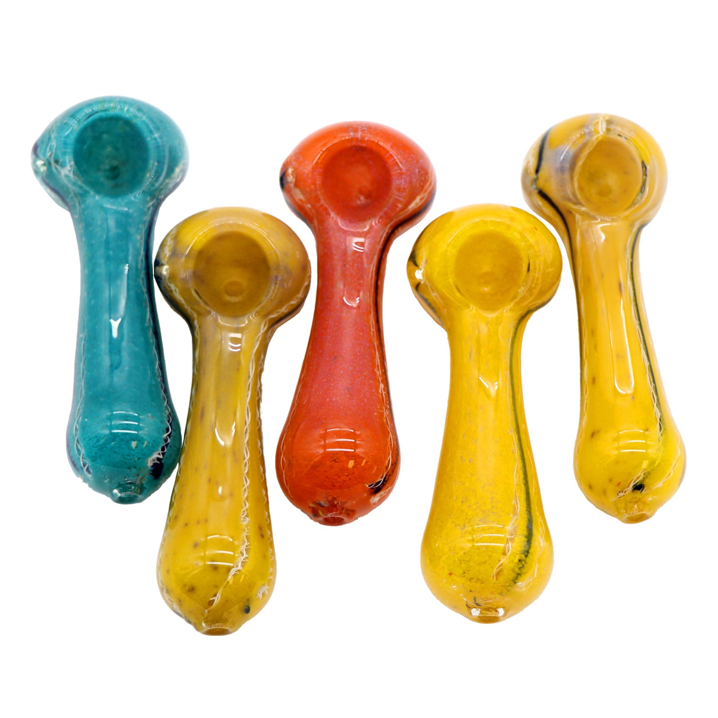 ***Glass Spoon Pipe Assortments