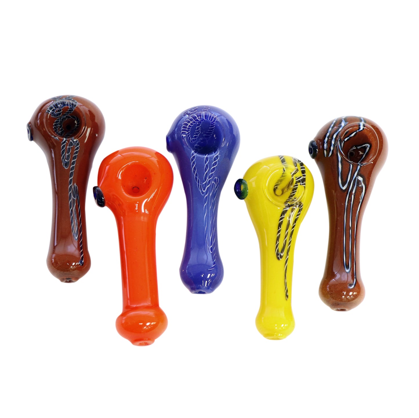 ***Glass Spoon Pipe Assortments