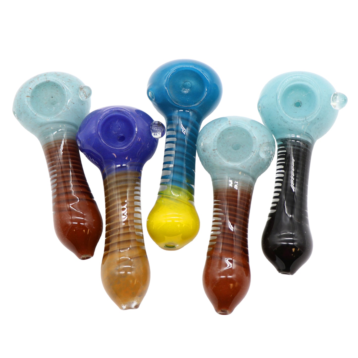 ***Glass Spoon Pipe Assortments
