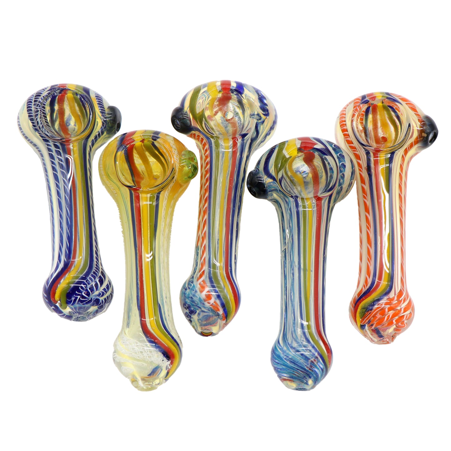 ***Glass Spoon Pipe Assortments