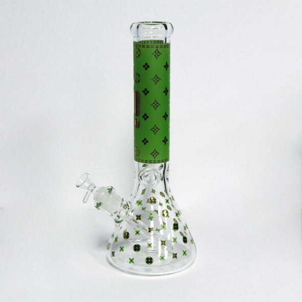 14" Infyniti Brand Water Pipe with Ice Catcher and Beaker Base