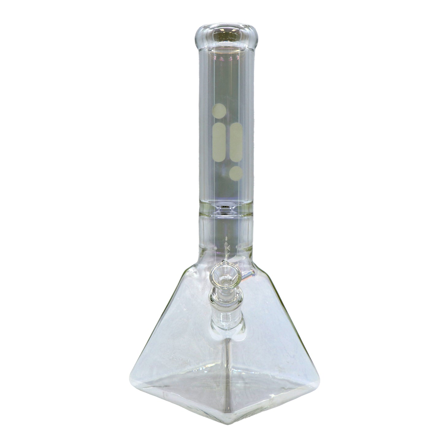 Pyramide de conduite d'eau 14" chromée