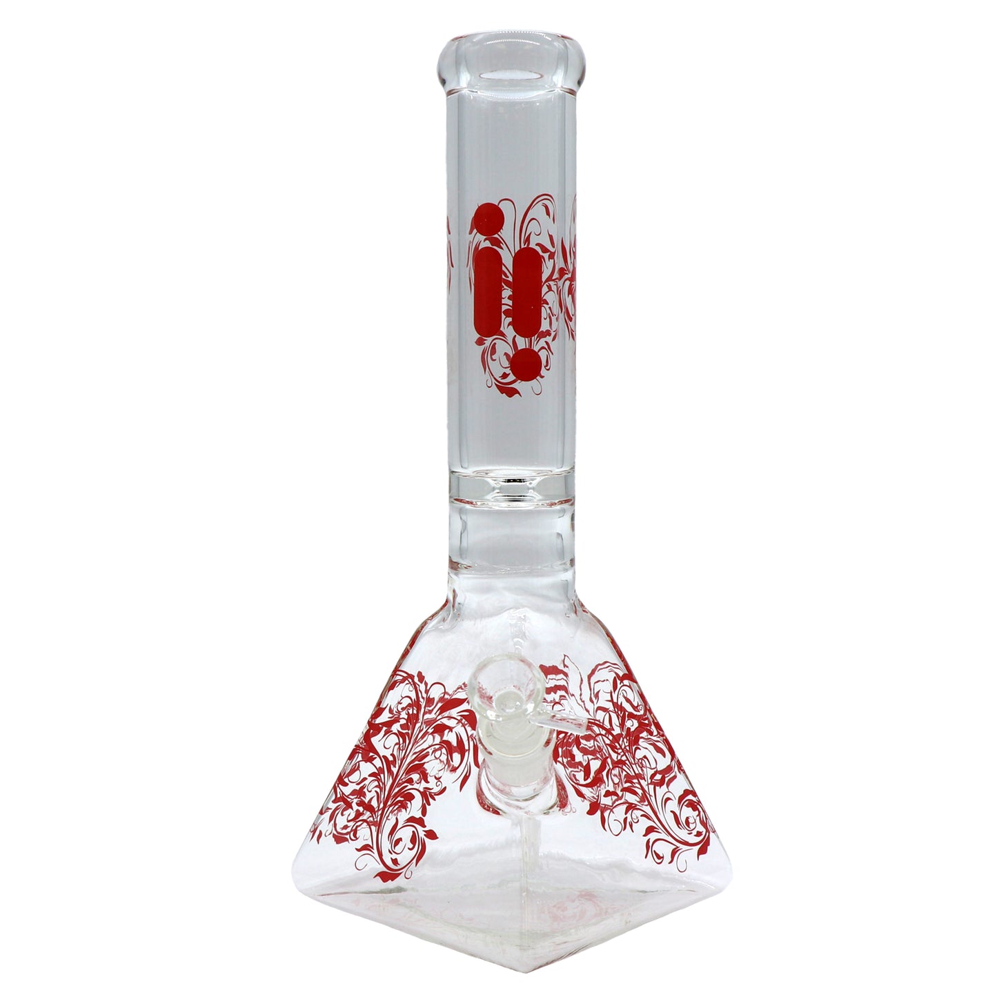 14" Water Pipe Green Ivy Ice Catcher