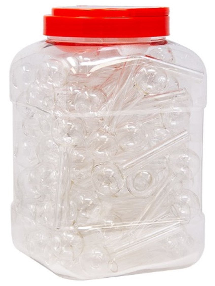 Glass Pipe:4" Oil Pipes,90 units/Jar - Infyniti Scales