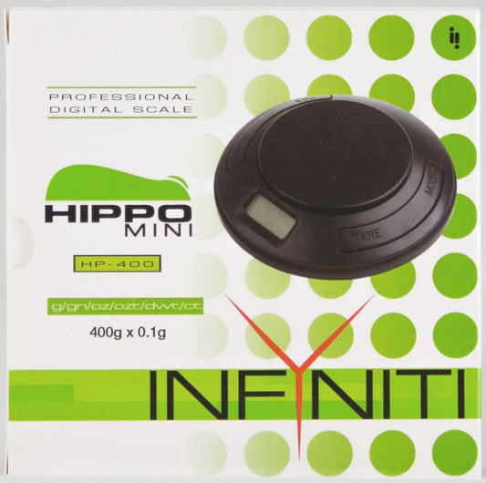 Hippo Mini Scale, 400g X 0.1g - Infyniti Scales