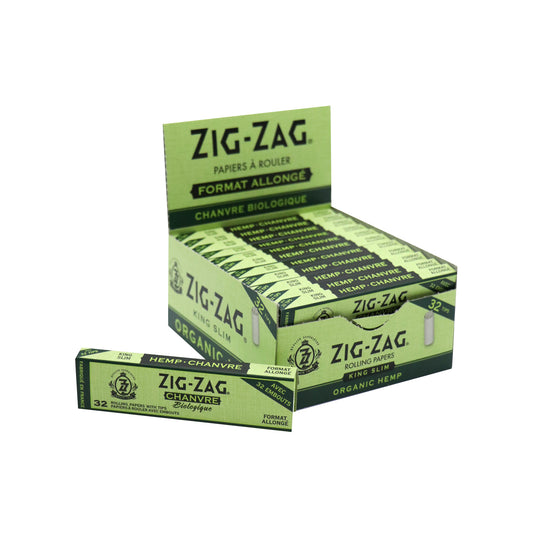 Zig Zag Chanvre King Size Avec Embout