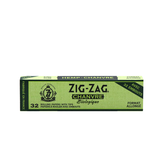 Zig Zag Chanvre King Size Avec Embout