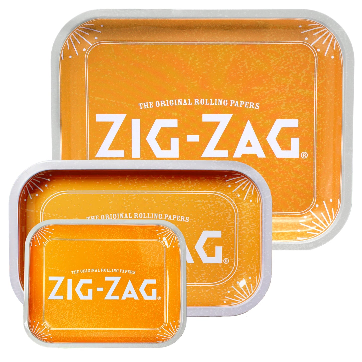 Plateau roulant Zig Zag - Orange